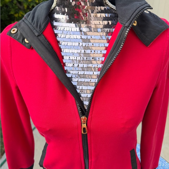 Ralph Lauren Women's Red Bomber Jacket - Picture 2 of 9